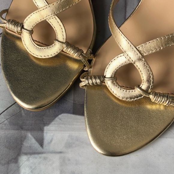 Bijou Gold Sandals size 7 - Picture 6 of 7